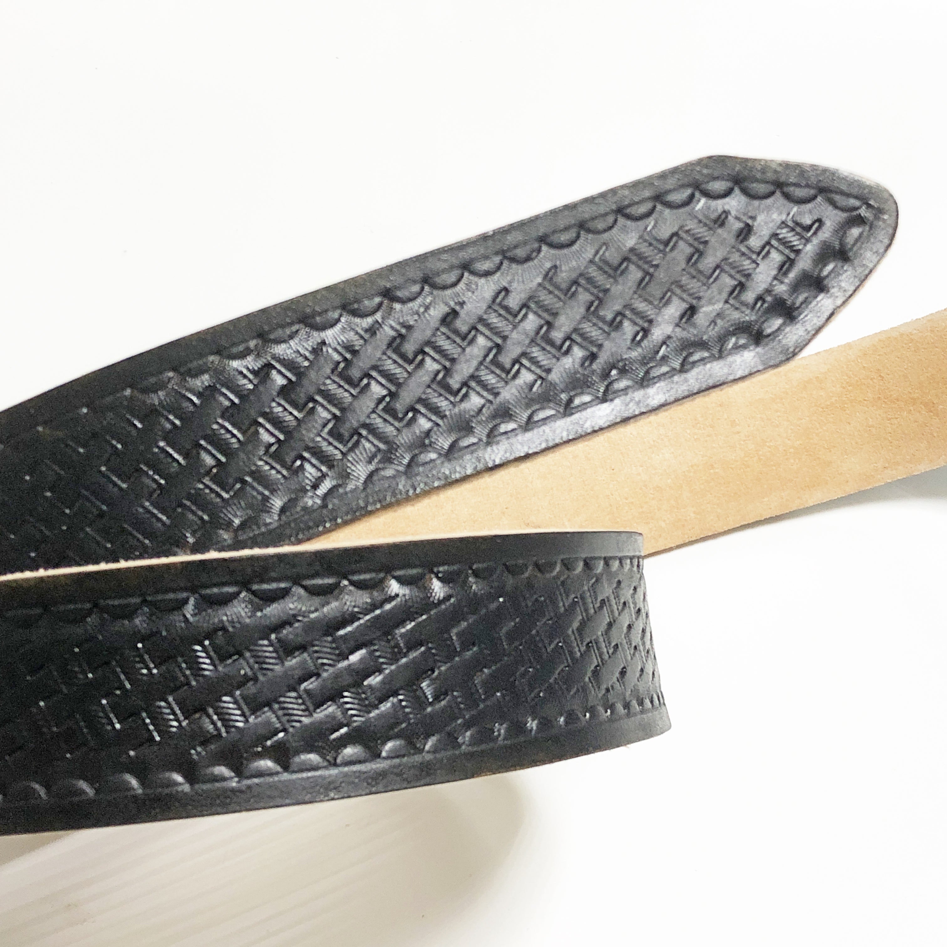 Carved Genuine Leather Belt 02