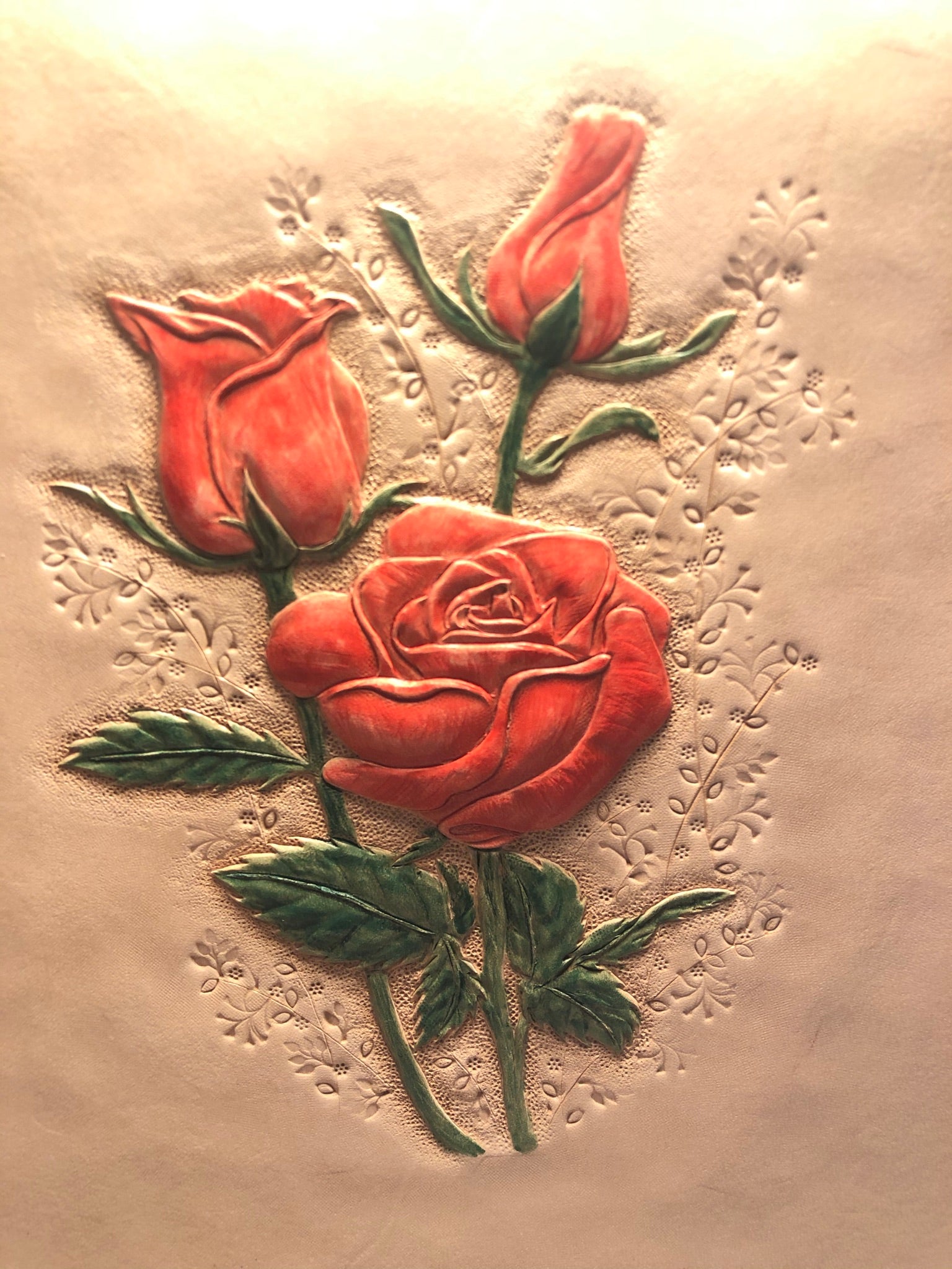Carved Genuine Leather Pictures