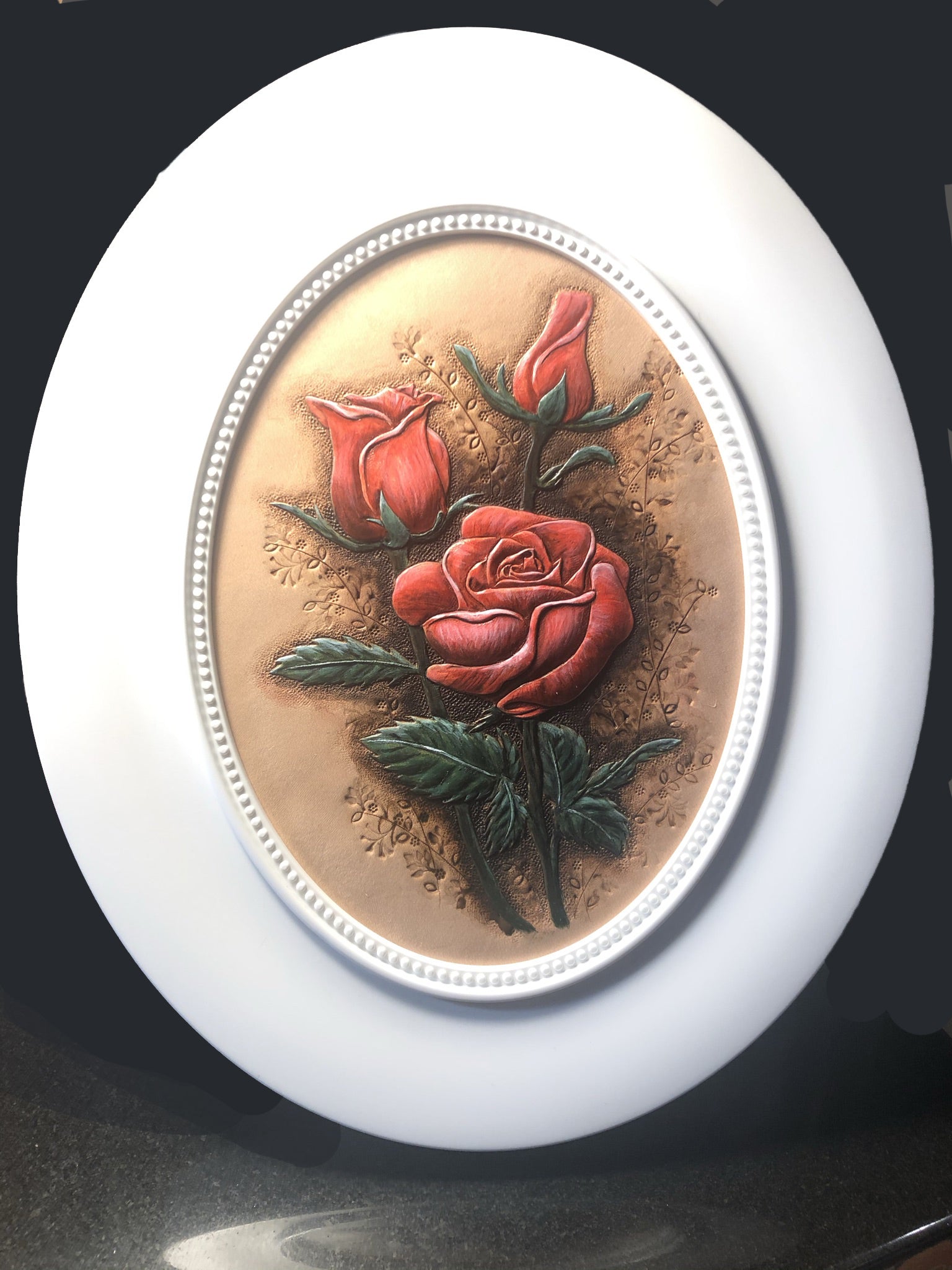 Carved Genuine Leather Pictures