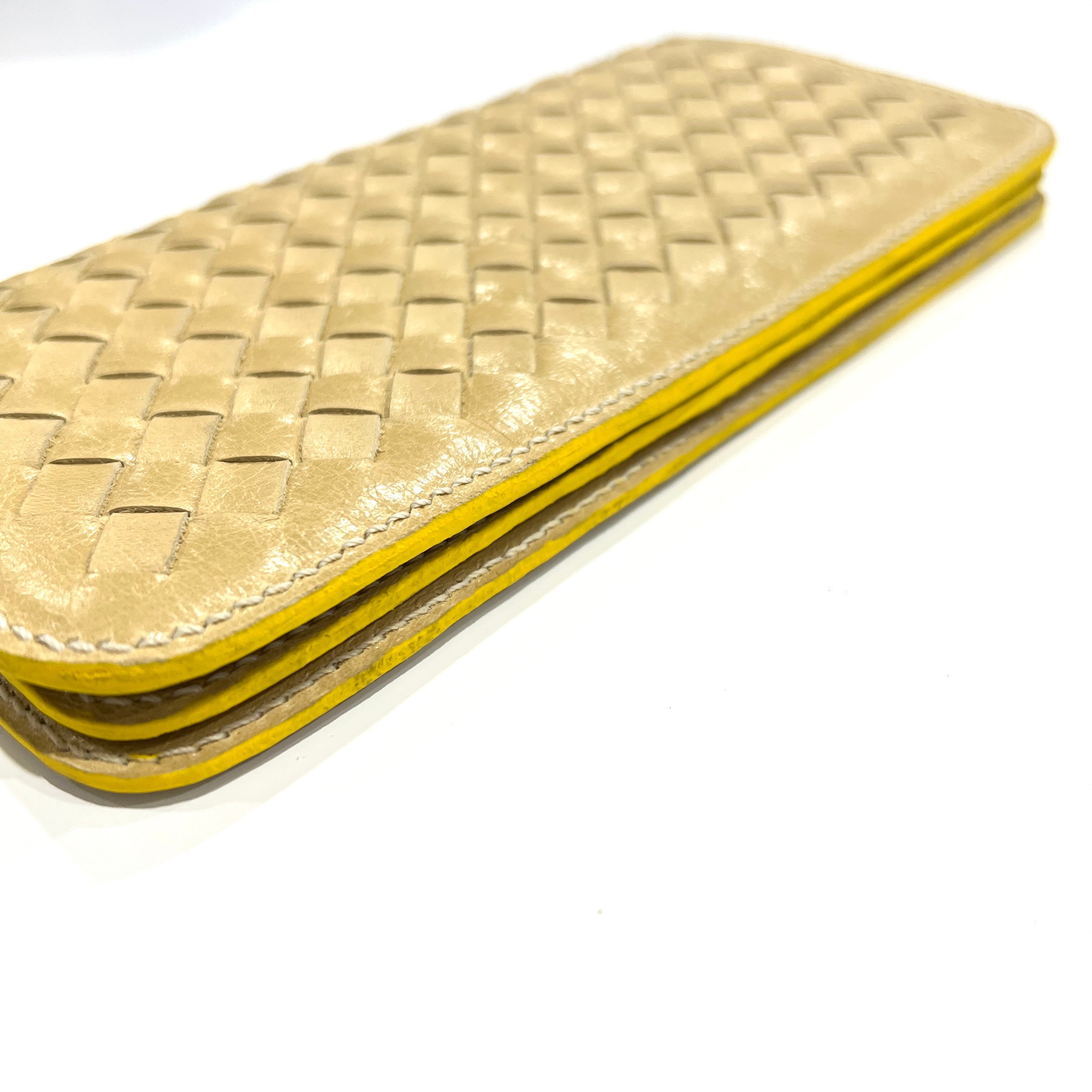 Minimalist Simple Genuine Leather Long Wallet / Purse