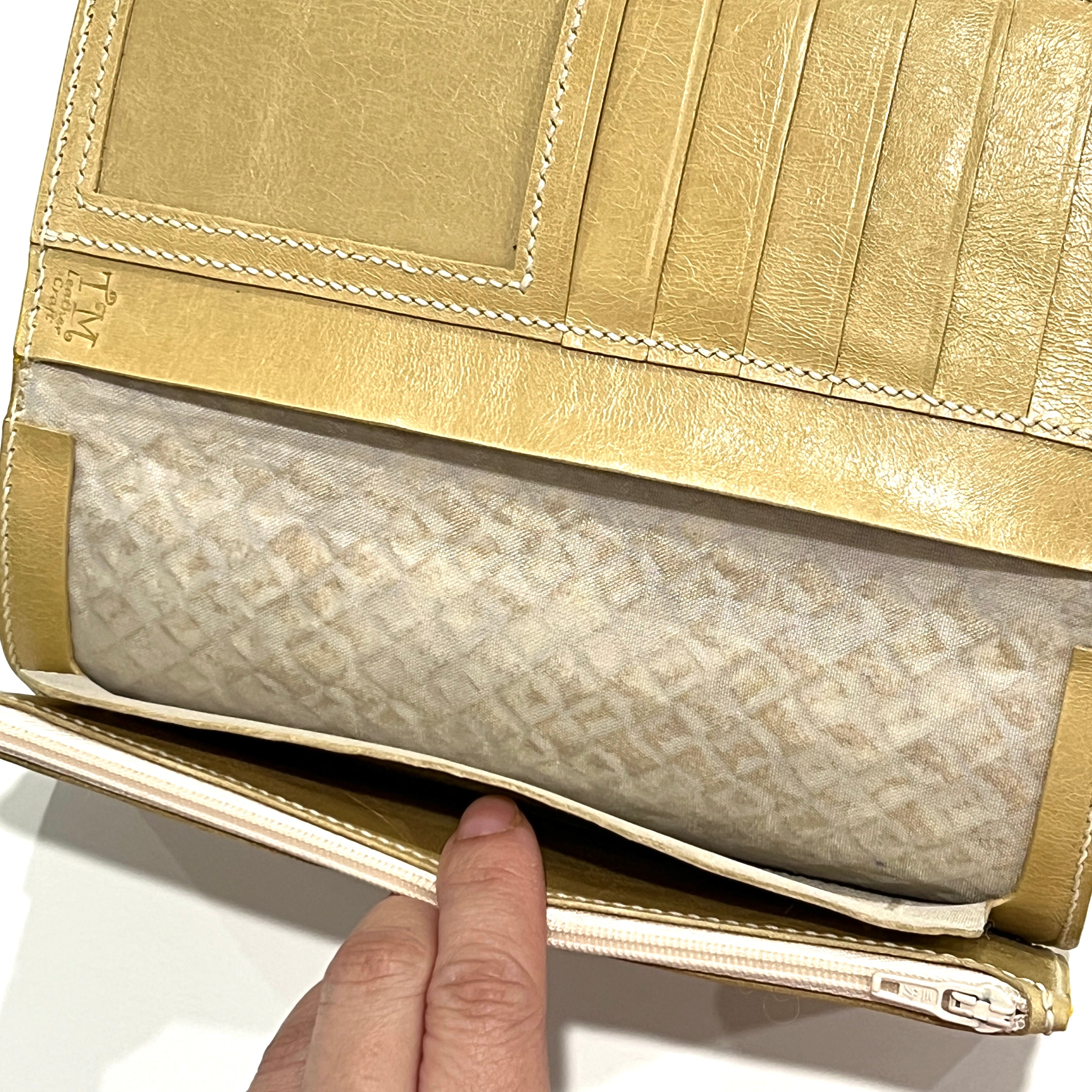 Minimalist Simple Genuine Leather Long Wallet / Purse