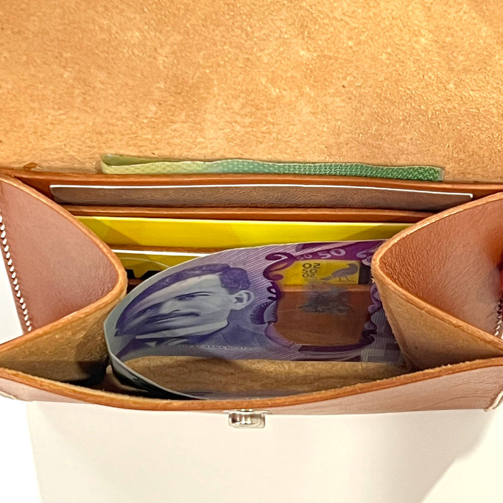 Minimalist Simple Genuine Leather Wallet / Purse