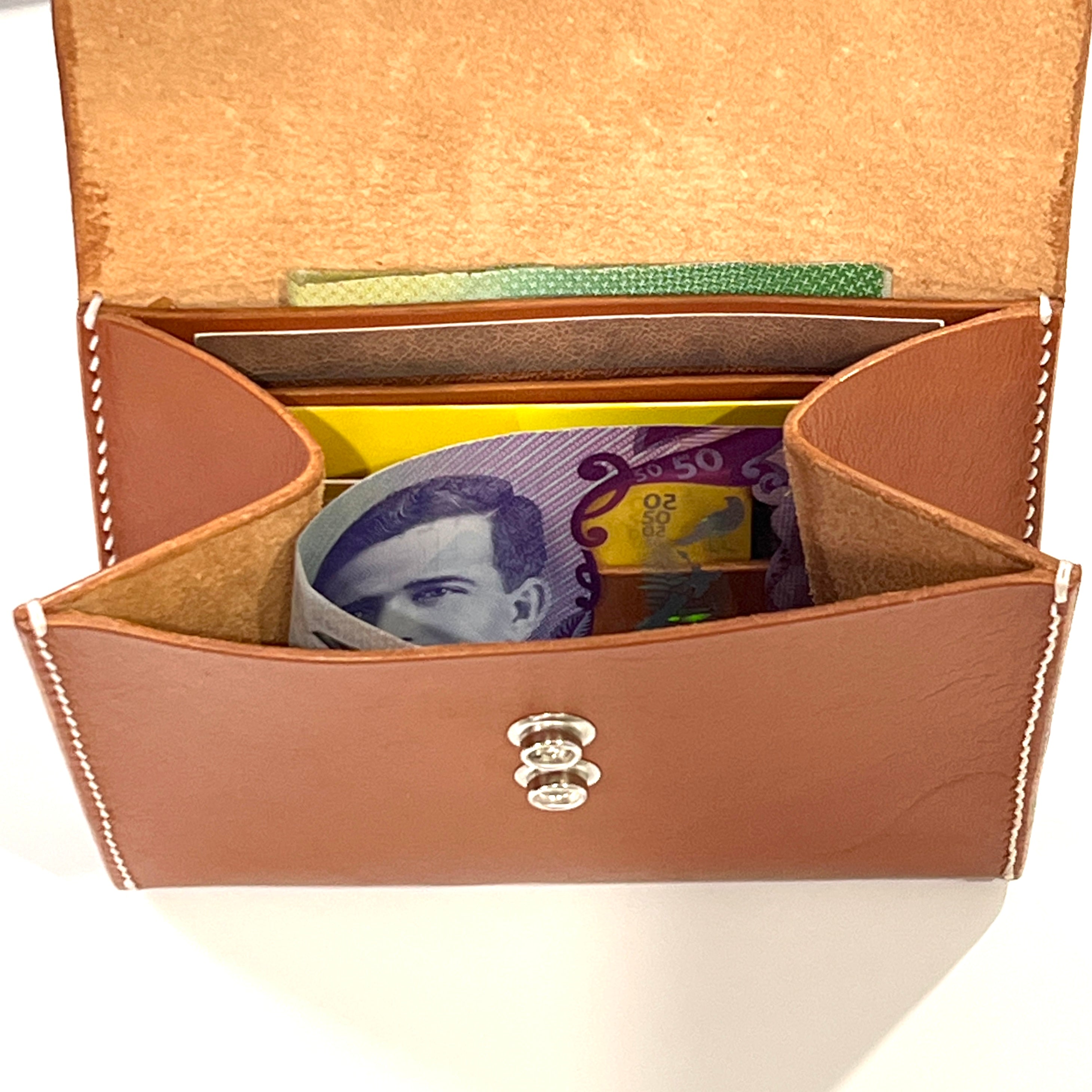 Minimalist Simple Genuine Leather Wallet / Purse