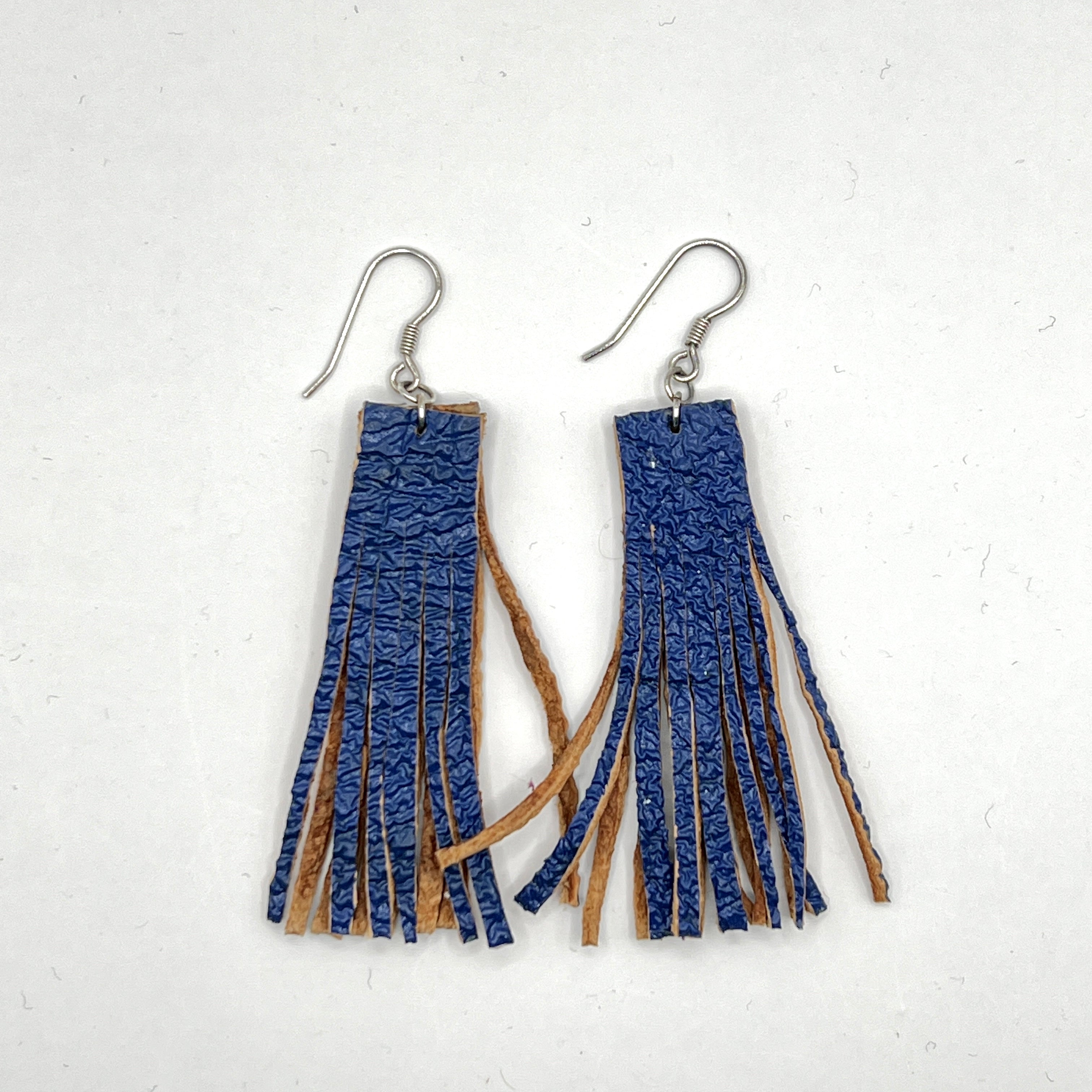 Minimalist Simple Genuine Leather Earrings 01