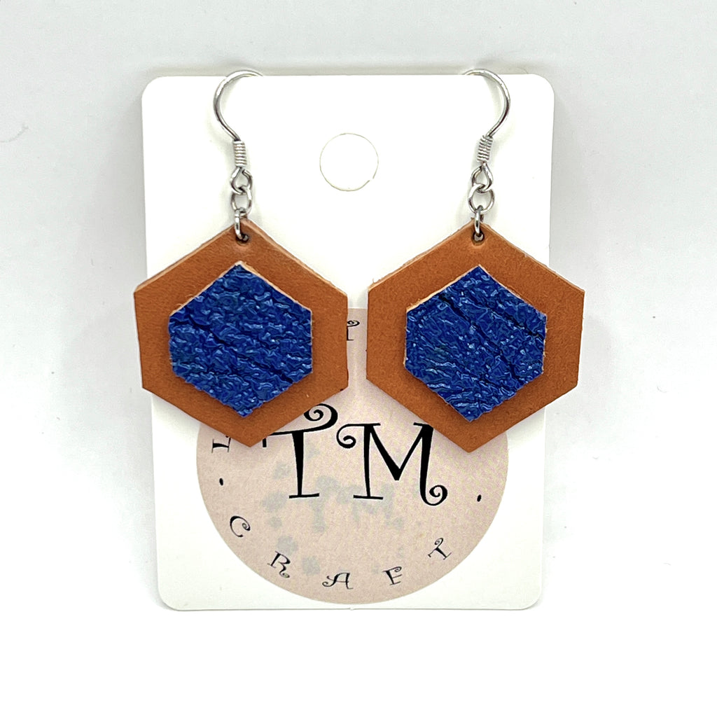 custom, personalised, handmade, handcrafted, leather, earrings, leather earrings, sterling silver, NZ, New Zealand