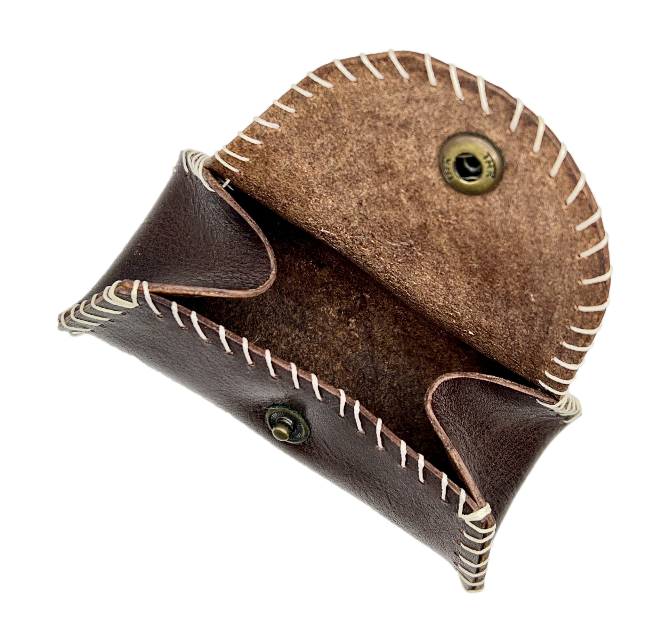 Minimalist Simple Genuine Leather Coin Pouch