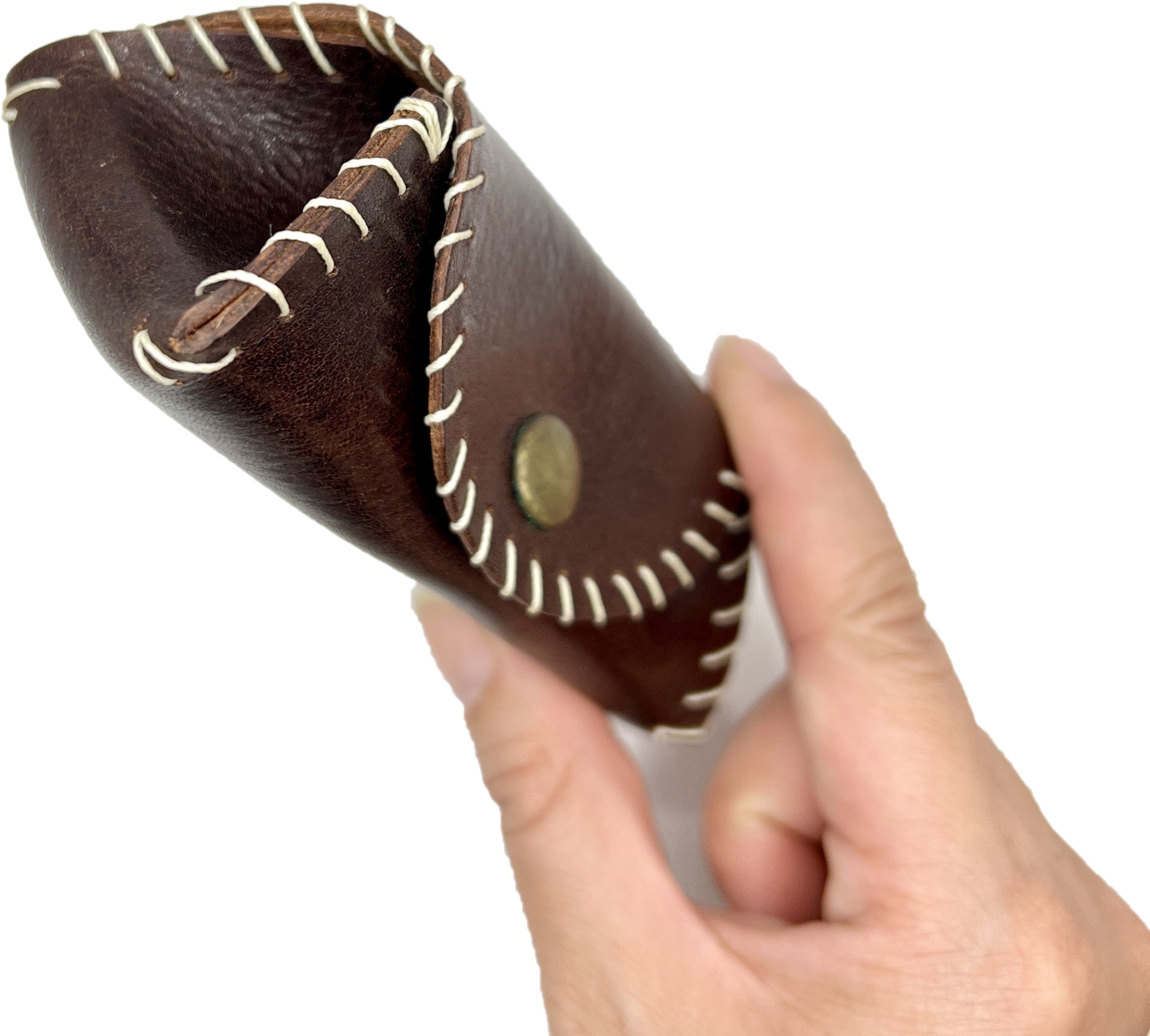 Minimalist Simple Genuine Leather Coin Pouch