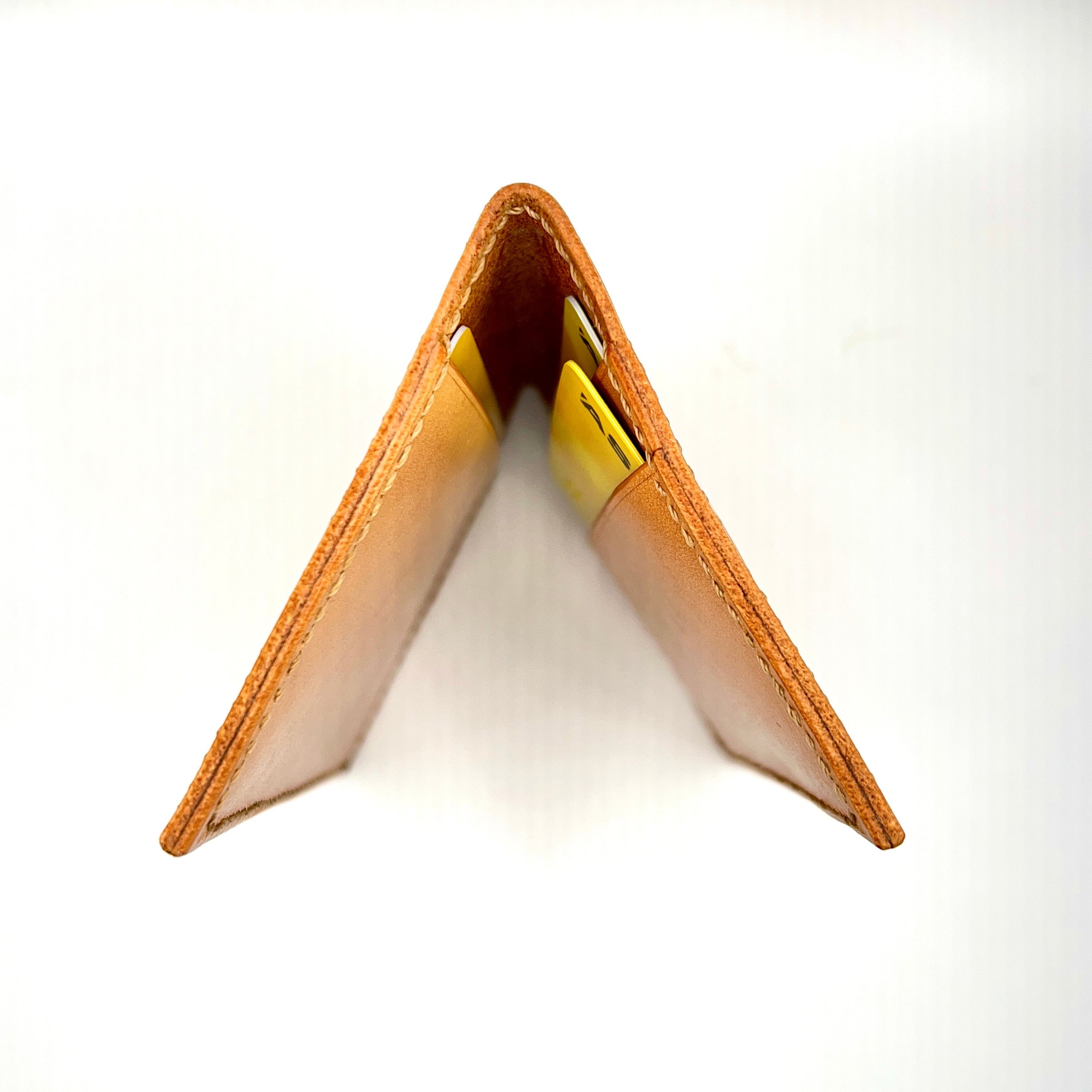 Carved Genuine Leather Card Holder 02