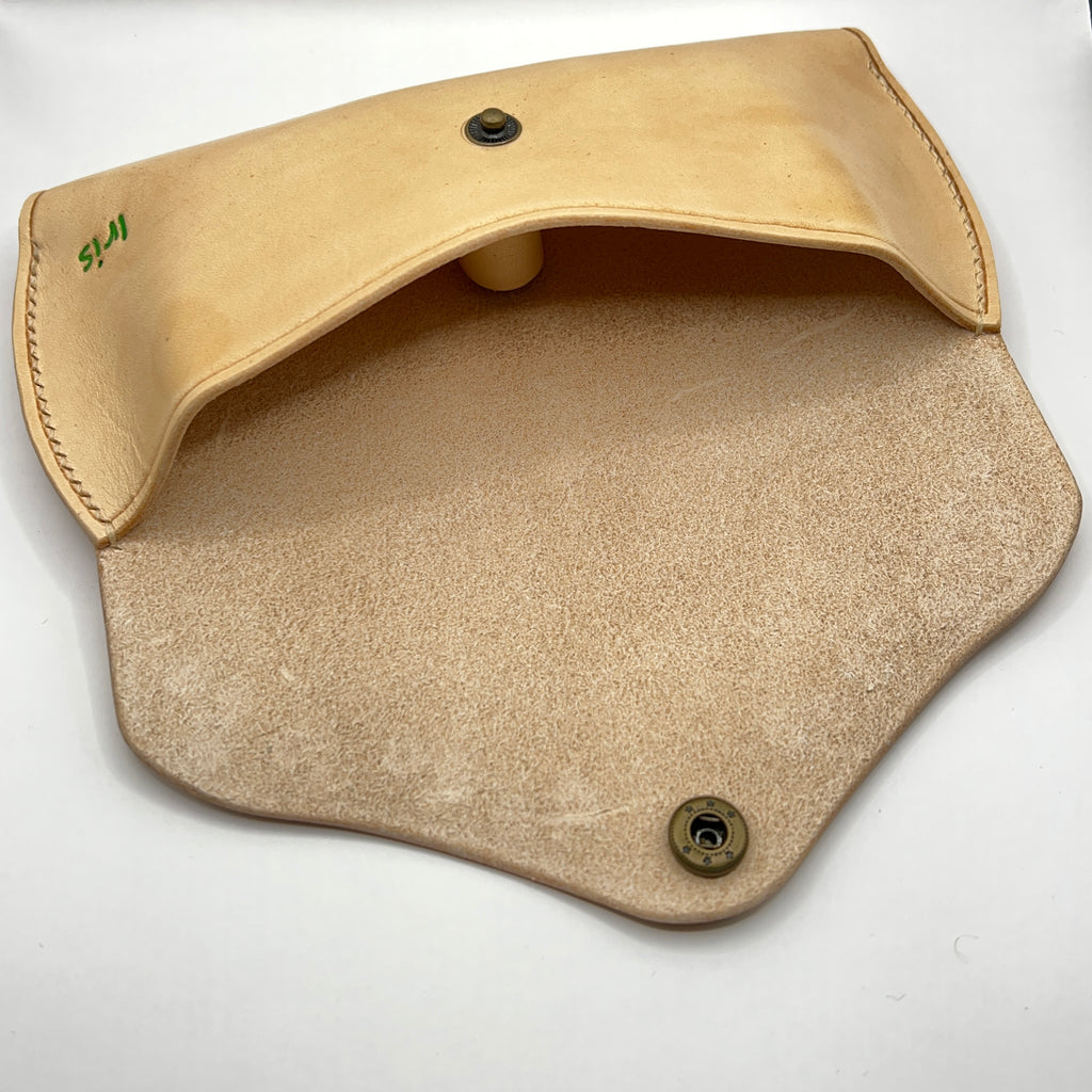Carved Genuine Leather Glasses Case 03