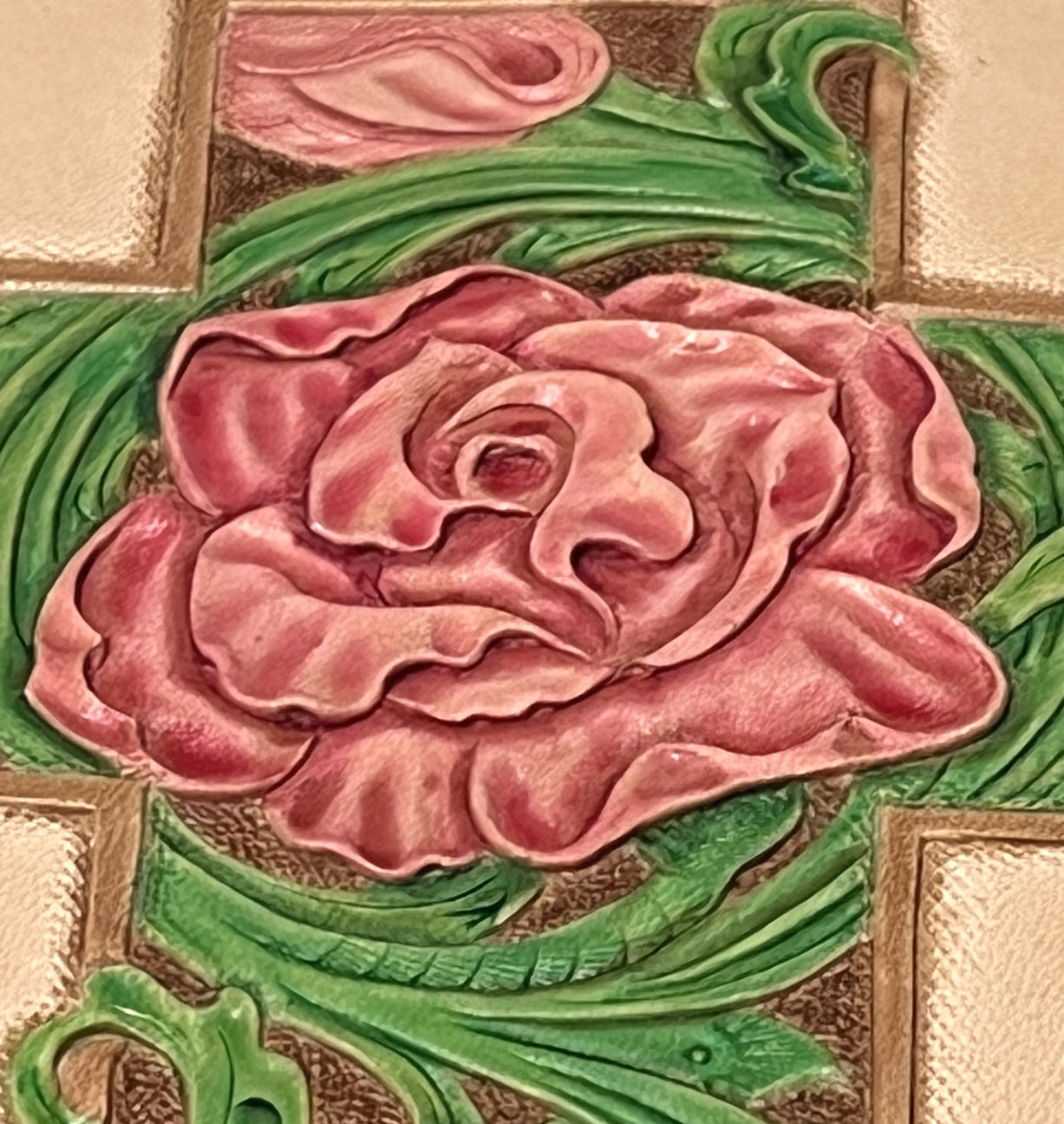 Carved Genuine Leather Pictures