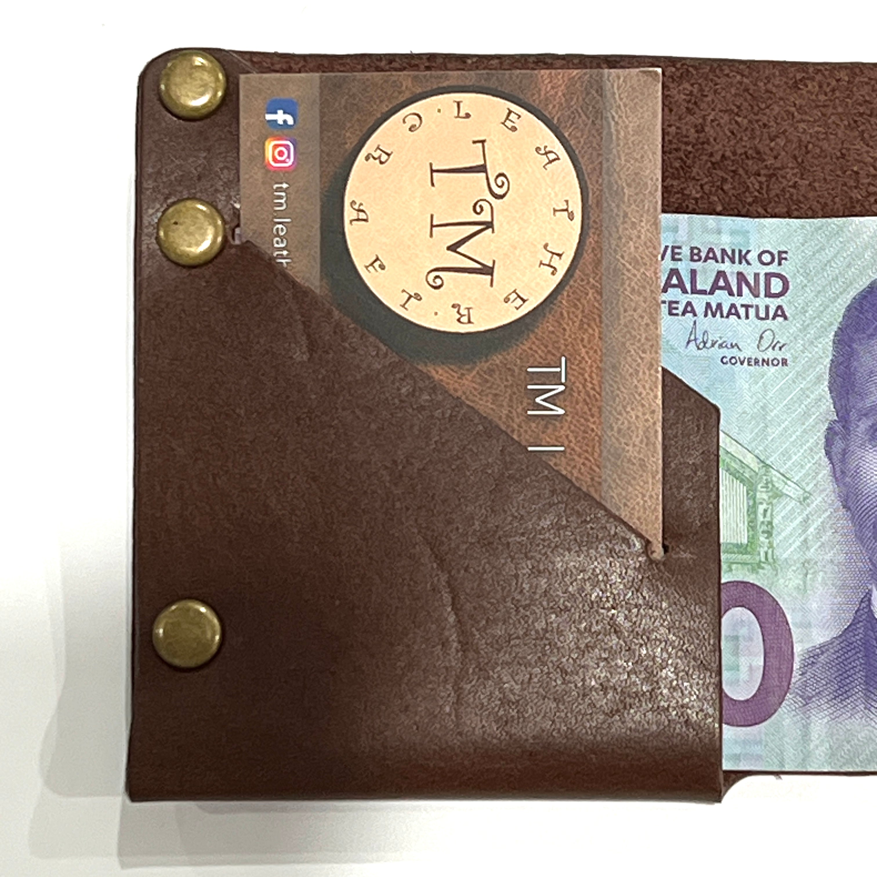 Minimalist Simple Genuine Leather Wallet